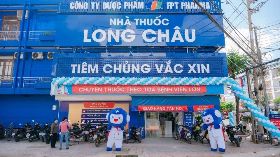 A pharmacy in Vietnam, where you can buy oral rehydration sachets