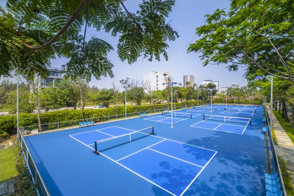 Furama Resort Danang on My Khe beach, home of the 14-court Furama Pickleball Club