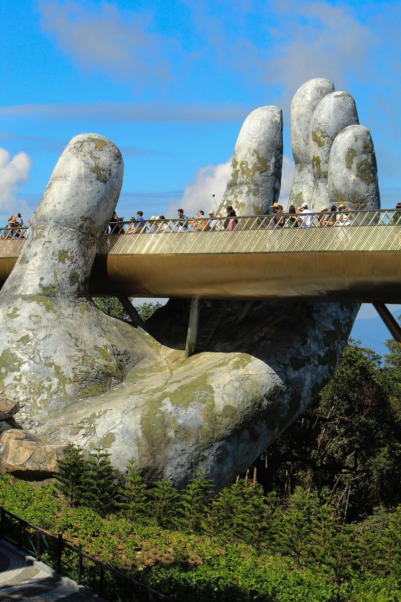 Golden Bridge at Ba Na Hills, Da Nang