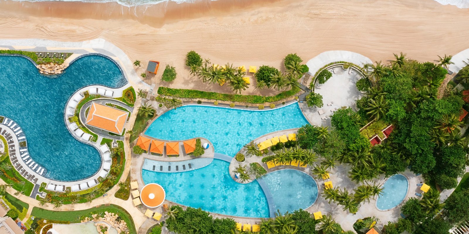 Pickleball courts at Holiday Inn Resort Ho Tram Beach, part of The Grand Ho Tram complex