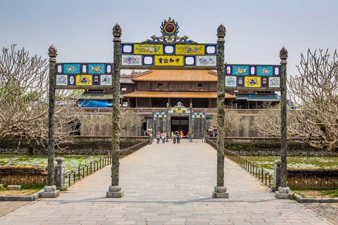 Thai Hoa Palace, the Hall of Supreme Harmony, inside the Imperial City in Hue