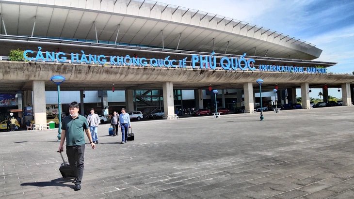 The terminal at Phu Quoc International Airport