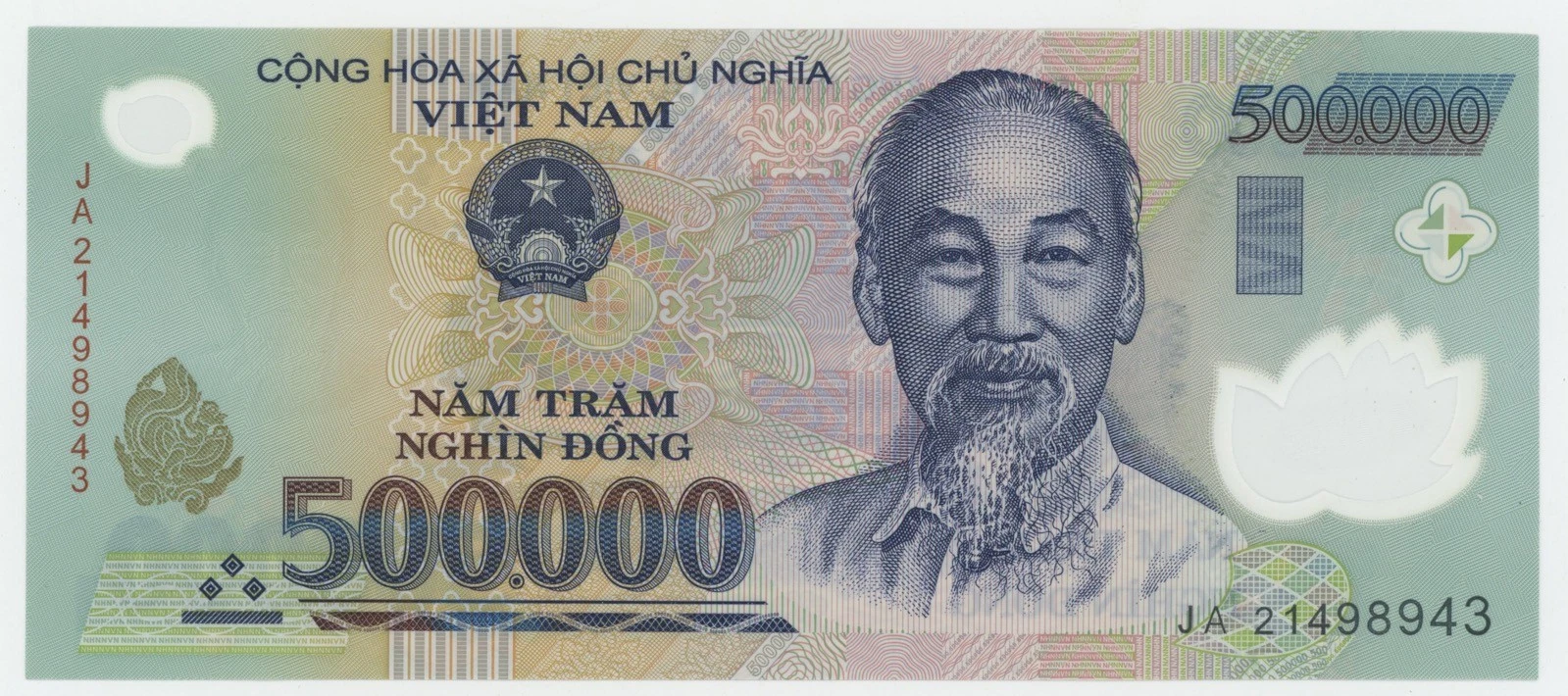 Vietnamese dong banknotes