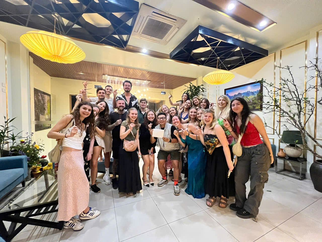 Dinner celebration in Hoi An