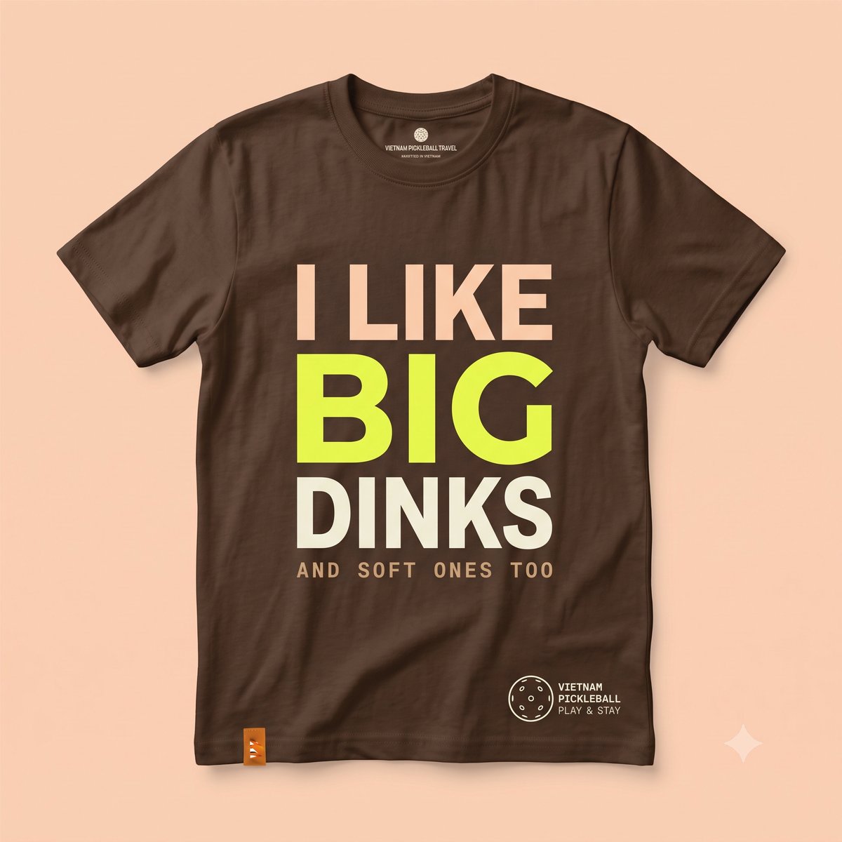 I Like Big Dinks funny pickleball t-shirt