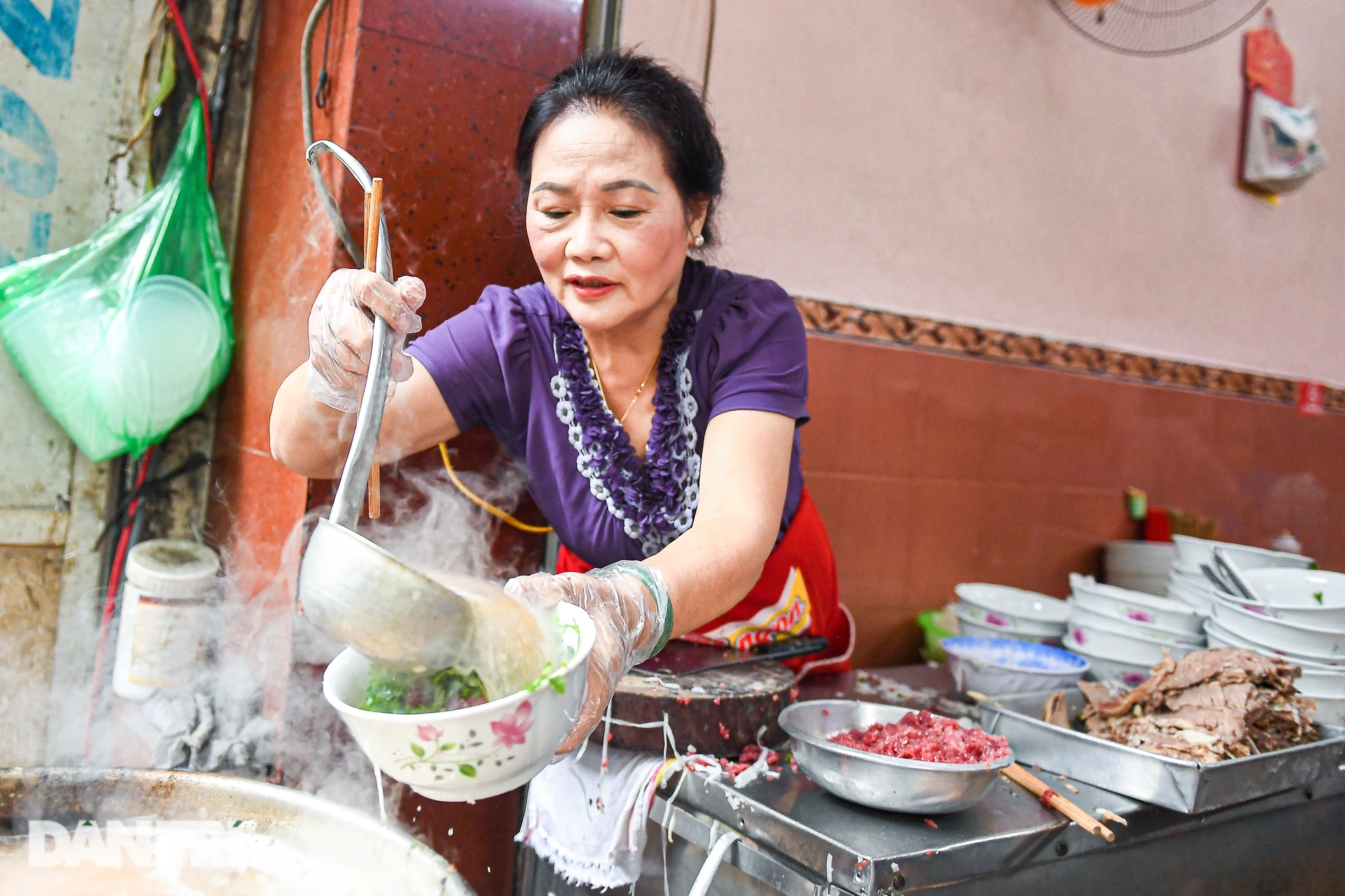 A bowl of pho, Hanoi