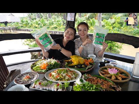 Lunch on the water, Mekong Delta