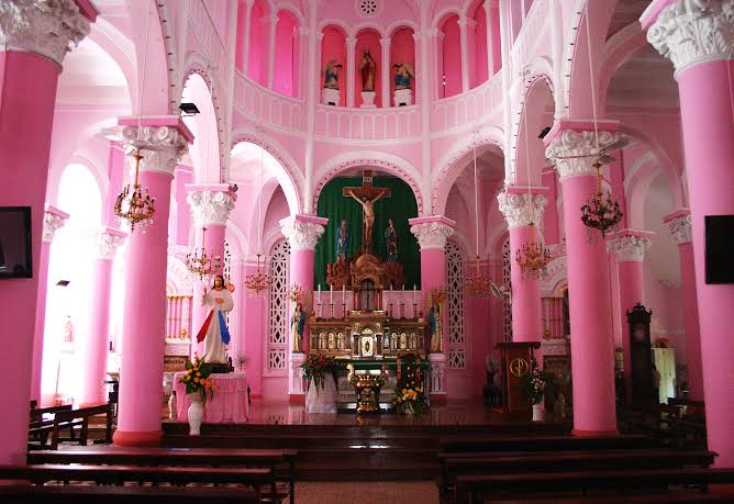 Tan Dinh Church, detail