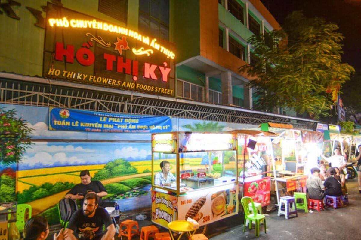 Ho Thi Ky street food market, Saigon