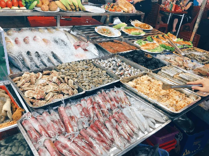 Phu Quoc night market, evening