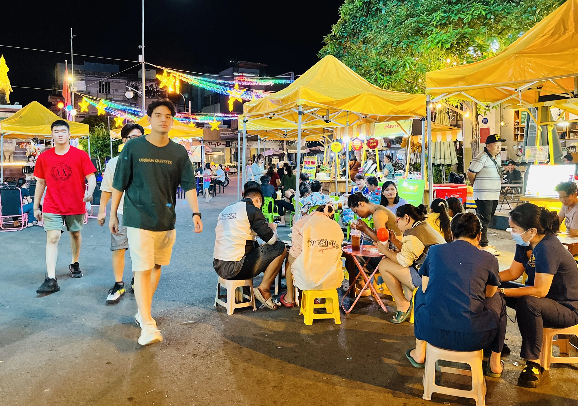 Ho Thi Ky street food market, Saigon